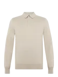 Filippa K - Knitted Polo Shirt - Pikkade varrukatega kootud polos&auml;rgid - XXL