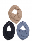 Fixoni - Bandana Bibs 3-Pack - Pudip&otilde;lled - ONE SIZE