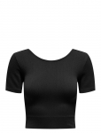 Only Play - Onpjaia Ss 2-Way Crop Seam Top Noos - L&uuml;hikeste varrukatega topid - M/L