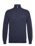 Gant - Cotton Pique Half Zip - Poolpika lukuga džemprid - XXL