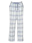Missya - Check Flannel Night Pants - P&uuml;ksid - S