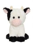 Teddykompaniet - Teddy Farm, Sitting Cow - Pehmed loomad - H:20CM