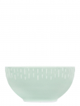 Aida - Confetti Pistachio Sk&aring;l M/Relief Porcel&aelig;n 14 Cm. - Hommikus&ouml;&ouml;gikausid - ONE SIZE x 15.3