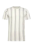 Lindbergh - Towel Striped O-Neck Tee S/S - L&uuml;hikeste varrukatega - M
