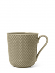 Lyngby Porcel&aelig;n - Rhombe Earth Krus Med Hank 39 Cl Clay - Kohvitassid - 39 CL