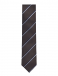 Lindbergh Black - Polyester Tie With Stripe 7 Cmpolyester Tie With Stripe 7 Cm - Lipsud - ONE SIZE