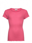 Rosemunde Kids - Rkbalta Modal Ss Lace T-Shirt - L&uuml;hikeste varrukatega - 176