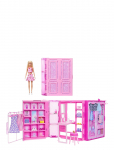 Barbie - Dream Closet Toy Playset With Fashion Doll, Clothes, & Accessories, 3-Ft-Wide With 25+ Pieces - Nukud - ONE SIZE