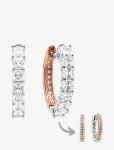 Marmara Sterling - Two-Sided Earrings - R&otilde;ngad - ONE SIZE