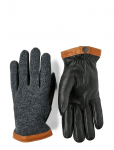 Hestra - Deerskin Wool Tricot Charcoal/Black - S&otilde;rmikud - 8