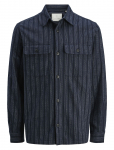 Jack & Jones - Jprccraymond Spring Stripe Overshirt Sn - Pealiss&auml;rgid - S