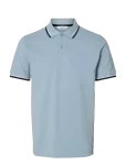 Selected - Slmslim-Atlas Sport Ss Polo Noos - L&uuml;hikeste varrukatega - M