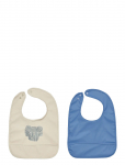 OYOY MINI - Erik Elephant Bib - Pack Of 2 - Varrukateta pudip&otilde;lled - ONE SIZE