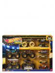Hot Wheels - Monster Trucks Trophy Champions Collection, 5 1:64 Scale Toy Trucks & 6 Die-Cast Cars - Toy Vehicles - ONE SIZE