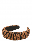 Becks&ouml;ndergaard - Tigarea Wide Beaded Hairbrace - Juuksekummid - ONE SIZE