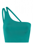 Girlfriend Collective - Uma One Shoulder Bra - Sportrinnahoidjad - K&otilde;ik - S