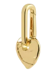 Pilgrim - Charm Rough Heart Pendant - Ripatsid - ONE SIZE