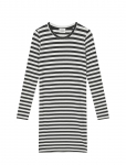 Mads N&oslash;rgaard - 5X5 Classic Stripe Dubina Short Dress - Pikkade varrukatega vabaajakleidid - 164