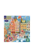 Eeboo - Puzzle 1000 Pcs - Stockholm - Klassikalised m&otilde;istatused - ONE SIZE