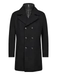 Bruun & Stengade - Bs Nelson Slim Fit Coat - Villased mantlid - M