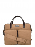 Polo Ralph Lauren - Leather-Trim Canvas Commuter Bag - Arvutikotid - ONE SIZE