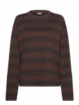 Monki - Long-Sleeved Cotton T-Shirt - Pikkade varrukatega - XS