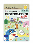 Barbo Toys - Klisterm&aelig;rkebog Med Wacky Wonders Sjove Dyr (Dk) - V&auml;rvimis- ja meisterdamisraamatud - ONE SIZE