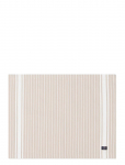 Lexington Home - Icons Striped Org Cotton Oxford Placemat - Lauamatid - 40X50