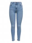 JDY - Jdymoon Hw Skinny Jeans Medbluednm Noos - Kitsad - XL x 32