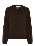 Selected - Slflulu Brushed Ls Knit Keyhole O-Neck - Džemprid - L