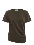 My Essential Wardrobe - Mwhelle Asymmetric Tee - L&uuml;hikeste varrukatega - XS