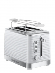Russell Hobbs - Inspire 2Sl Toaster White - R&ouml;sterid - 2 S