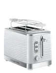 Russell Hobbs - Inspire 2Sl Toaster White - R&ouml;sterid - 2 S