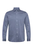 Lindbergh Black - Superflex Knitted Shirt L/S - &Auml;ris&auml;rgid - M