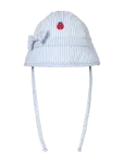 Vanilla Copenhagen - Sun Bucket Hat - Seersucker - K&uuml;barad - L 52/54/6-10Y
