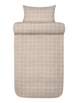 H&oslash;ie Of Scandinavia - Eddie Sett Beige - Voodipesukomplektid - 140X200/50X70CM