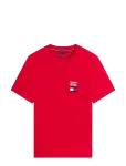 Tommy Hilfiger - Brand Love Text Stack Tee - L&uuml;hikeste varrukatega - L