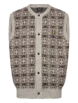 Lyle & Scott - Brushed Intarsia Cardigan - Kootud vestid - M