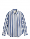 Gant - Rel Papery Poplin Stripe Shirt - Triibulised s&auml;rgid - M