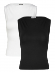 Weekday - Soft Long Sleeve Top 2-Pack - Varrukateta - XS
