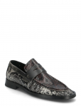 MIISTA - Zita Brown And Grey Moccasin Loafers - Madalad loafer-jalatsid - 41