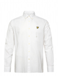 Lyle & Scott - Linen Blend Oxford Shirt - Vabaaja s&auml;rgid - XL