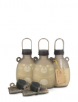 Haakaa - Haakaa Happii Bear Silikone Milk Storage Bag - 260 Ml - Grey (5Pc) - Rinnapumbad ja tarvikud - ONE SIZE