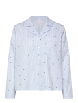 Hunkem&ouml;ller - Jacket Ls Cotton Stripe Heart - Topid - XL
