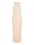 Vila - Visail S/L O-Neck Ankle Dress/Dc/Ka - Maksikleidid - L