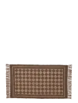 Noble House - Rug Check Black 140X200 - Esikuvaibad - 140X200CM