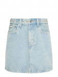Calvin Klein Jeans - Branded Mini Skirt Fresh Water - Teksaseelikud - 33
