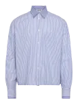 Weekday - Long Sleeve Shirt - Triibulised s&auml;rgid - XS
