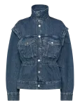 Gina Tricot - Office Cargo Denim Jacket - L&uuml;hikesed teksap&uuml;ksid - XS