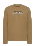 Blend - Bhleonardo L/S Logo Tee - Pikkade varrukatega - XL